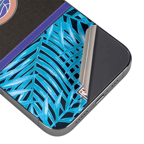 NBA Utah Jazz Retro Palms iPhone 14 Pro Max Skin