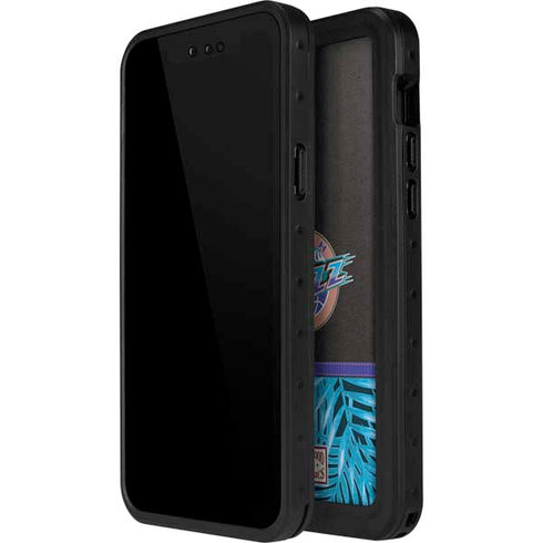 NBA Utah Jazz Retro Palms iPhone 15 Waterproof Case