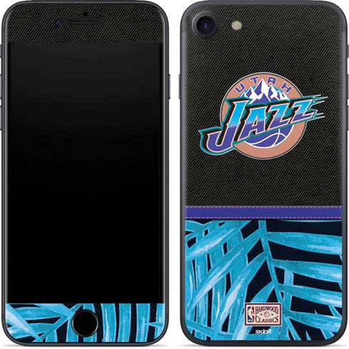 NBA Utah Jazz Retro Palms iPhone 7 Skin