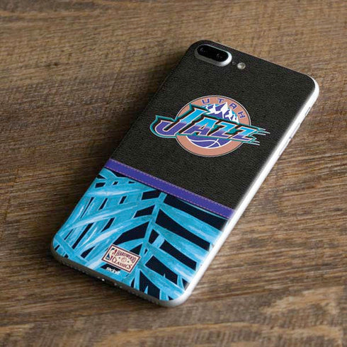NBA Utah Jazz Retro Palms iPhone 8 Plus Skin
