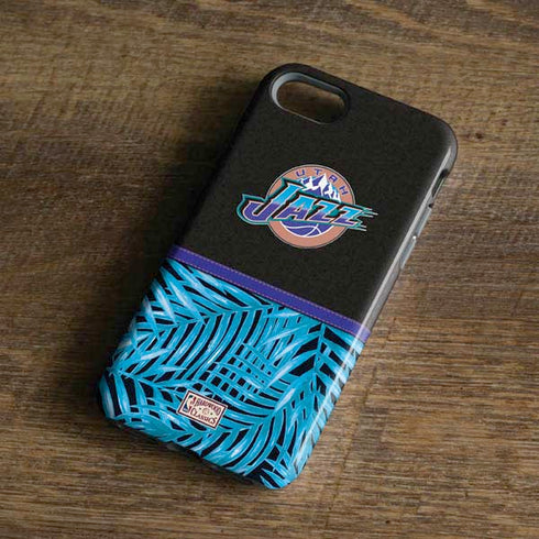 NBA Utah Jazz Retro Palms iPhone 8 Pro Case