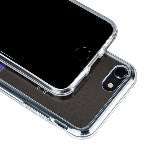 NBA Utah Jazz Retro Palms iPhone SE (2nd & 3rd Gen) Clear Case