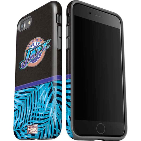 NBA Utah Jazz Retro Palms iPhone SE (2nd & 3rd Gen) Pro Case