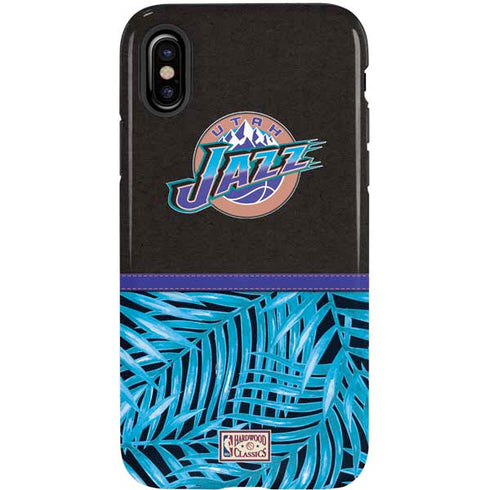 NBA Utah Jazz Retro Palms iPhone X Pro Case