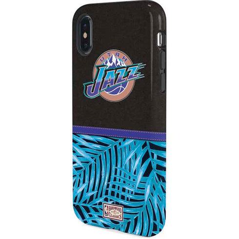 NBA Utah Jazz Retro Palms iPhone X Pro Case