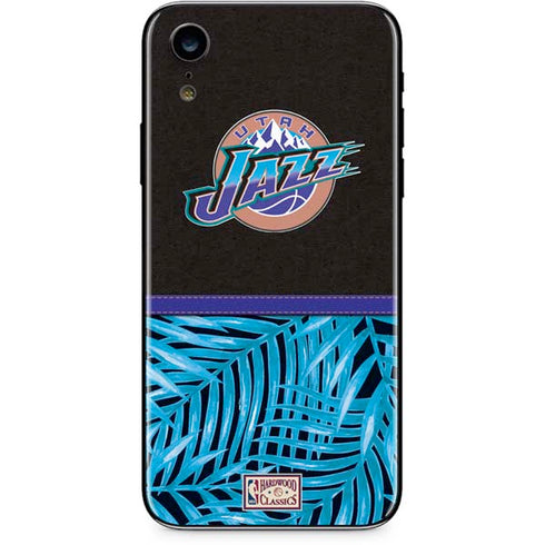 NBA Utah Jazz Retro Palms iPhone XR Skin