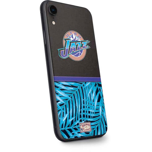 NBA Utah Jazz Retro Palms iPhone XR Skin