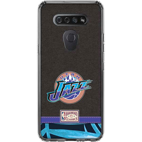 NBA Utah Jazz Retro Palms LG K51/Q51 Clear Case