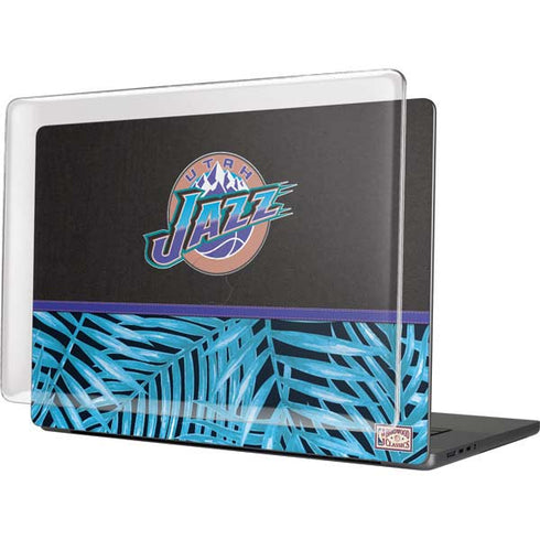 NBA Utah Jazz Retro Palms MacBook Pro 16in (2021-25) Case plus Skin
