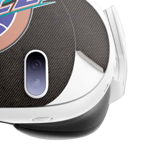 NBA Utah Jazz Retro Palms Meta Quest 3 Skin