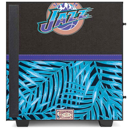 NBA Utah Jazz Retro Palms NZXT H510 Compact ATX Mid-Tower Case Skin