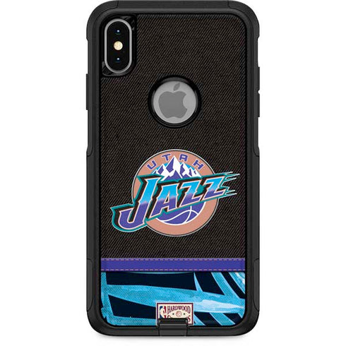 NBA Utah Jazz Retro Palms Otterbox Commuter iPhone Skin