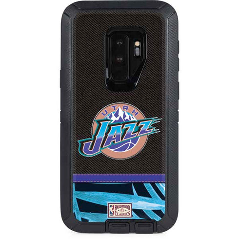 NBA Utah Jazz Retro Palms Otterbox Defender Galaxy Skin