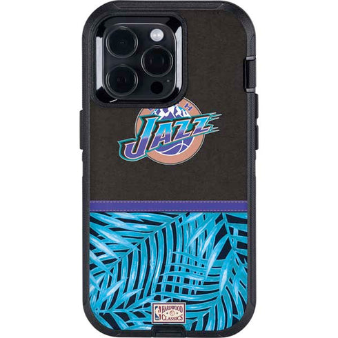 NBA Utah Jazz Retro Palms Otterbox Defender iPhone Skin