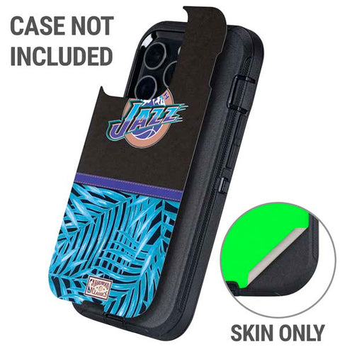 NBA Utah Jazz Retro Palms Otterbox Defender iPhone Skin
