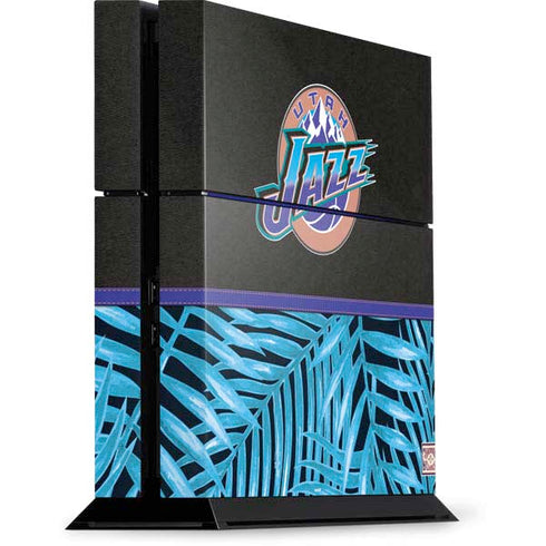 NBA Utah Jazz Retro Palms PS4 Console Skin