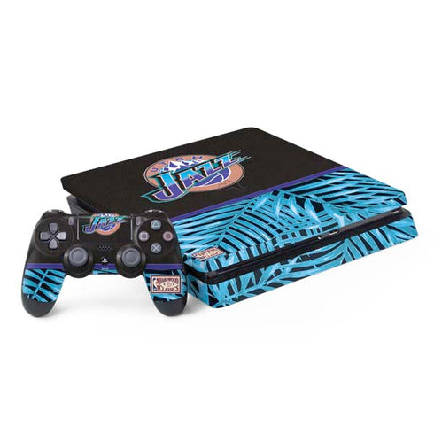 NBA Utah Jazz Retro Palms PS4 Slim Bundle Skin