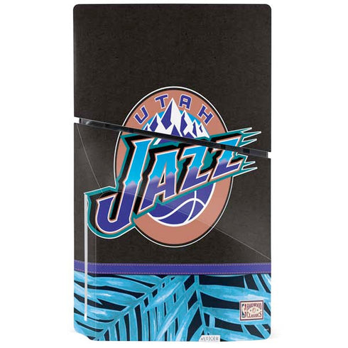 NBA Utah Jazz Retro Palms PS5 Slim Disk Bundle Skin