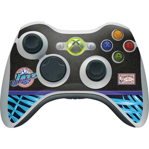 NBA Utah Jazz Retro Palms Xbox 360 Wireless Controller Skin