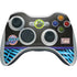 NBA Utah Jazz Retro Palms Xbox 360 Wireless Controller Skin
