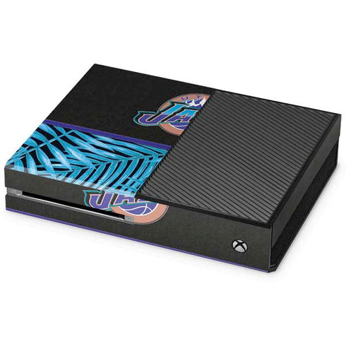 NBA Utah Jazz Retro Palms Xbox One Console Skin