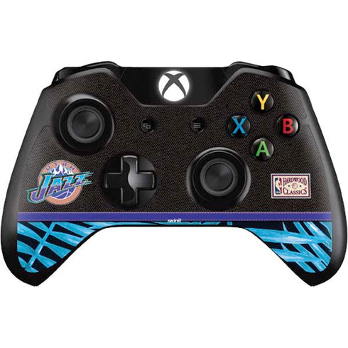 NBA Utah Jazz Retro Palms Xbox One Controller Skin