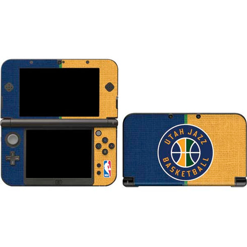 NBA Utah Jazz Split Canvas 3DS XL 2015 Skin