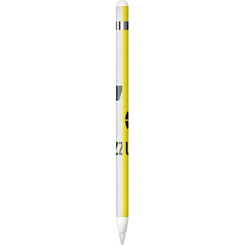 NBA Utah Jazz Split Canvas Apple Pencil (1st Gen, 2017) Skin