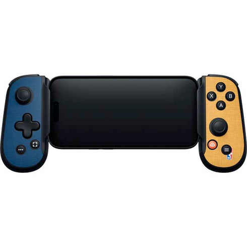 NBA Utah Jazz Split Canvas Backbone One for iPhone Game Controller Skin