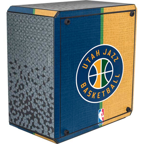 NBA Utah Jazz Split Canvas Cooler Master MasterBox Q300L Mini Tower Skin