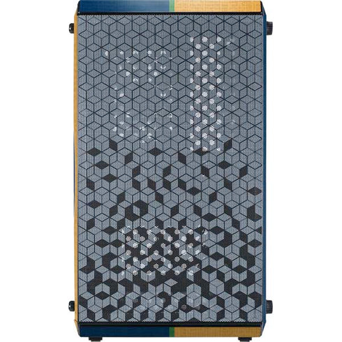 NBA Utah Jazz Split Canvas Cooler Master MasterBox Q300L Mini Tower Skin