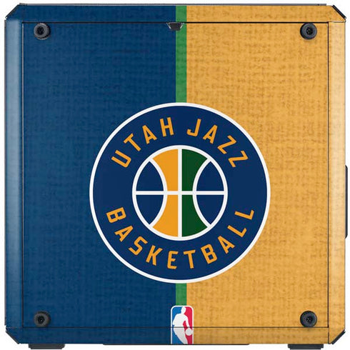 NBA Utah Jazz Split Canvas Cooler Master MasterBox Q300L Mini Tower Skin