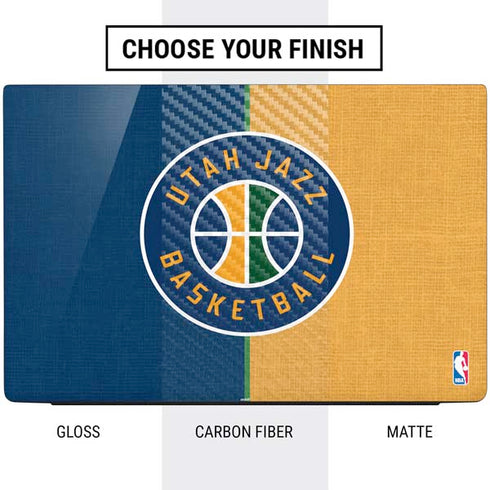 NBA Utah Jazz Split Canvas Dell Vostro Skin