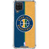 NBA Utah Jazz Split Canvas Galaxy A12 Clear Case