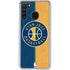 NBA Utah Jazz Split Canvas Galaxy A21 Clear Case