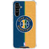NBA Utah Jazz Split Canvas Galaxy A54 5G Clear Case