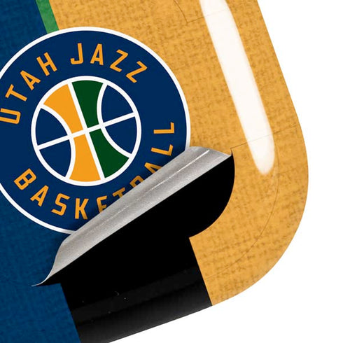 NBA Utah Jazz Split Canvas Galaxy Buds Pro Skin