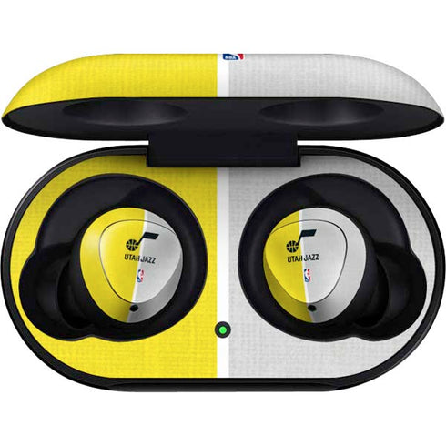 NBA Utah Jazz Split Canvas Galaxy Buds Skin