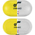 NBA Utah Jazz Split Canvas Galaxy Buds Skin
