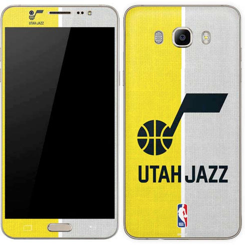 NBA Utah Jazz Split Canvas Galaxy J7 Skin