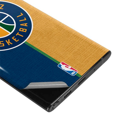 NBA Utah Jazz Split Canvas Galaxy Note 10 Plus Skin