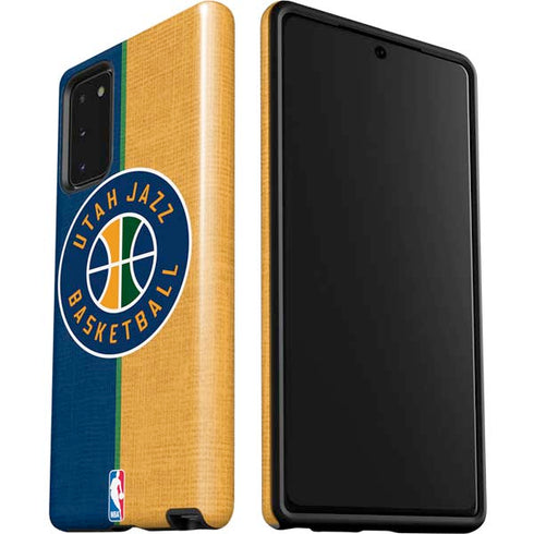 NBA Utah Jazz Split Canvas Galaxy Note20 5G Pro Case