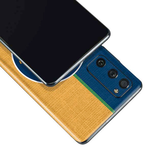 NBA Utah Jazz Split Canvas Galaxy S20 Fan Edition Skin