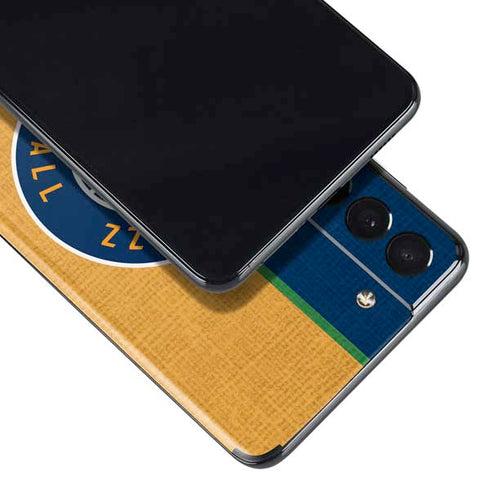 NBA Utah Jazz Split Canvas Galaxy S21 Plus 5G Skin