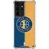 NBA Utah Jazz Split Canvas Galaxy S21 Ultra 5G Clear Case