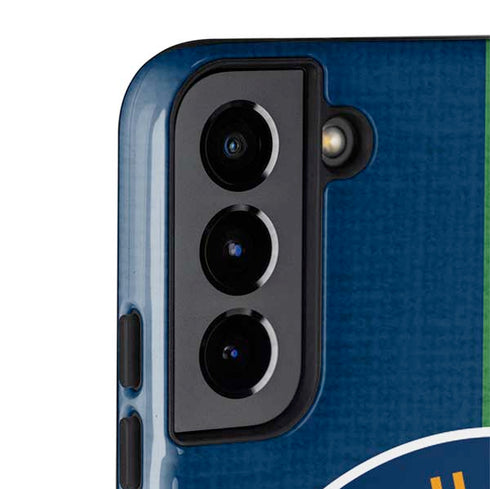 NBA Utah Jazz Split Canvas Galaxy S22 Pro Case