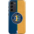 NBA Utah Jazz Split Canvas Galaxy S23 Plus Pro Case