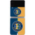 NBA Utah Jazz Split Canvas Galaxy Z Flip3 5G Skin