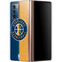 NBA Utah Jazz Split Canvas Galaxy Z Fold2 5G Skin