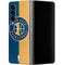 NBA Utah Jazz Split Canvas Galaxy Z Fold4 5G Skin